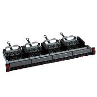 Патч панель укомплектованная 19дюйм 1U категория 5е UTP 24хRJ 45 Leg 033750