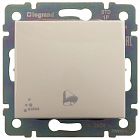 Механизм кнопки звонка СП Valena IP44 символ звонок сл. кость Leg 774199