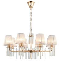 Люстра Lilith 1039-308 8хE14 40Вт хрусталь Rivoli Б0054948