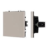 Заглушка поста ARL NOBE софт-тач SCT-MGG-SFPL-CA кашемир Arlight 061820(1)