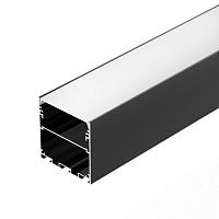 Профиль LINE-M-5050-2000 BLACK L2000 алюм. Arlight 053403