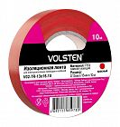 Изолента V02-7R-13х15-10 0.13х15мм (рул.10м) красн. Volsten 10284