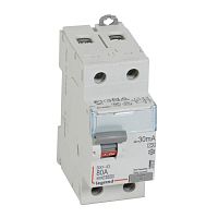Выключатель дифференциального тока (УЗО) 2п 80А 30мА тип A DX3 Leg 411557