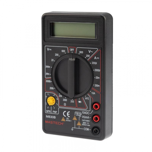 Мультиметр портативный M830B Mastech 13-2001 фото 3