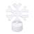 Фигура светодиодная "Снежинка" 1LED RGB 1Вт IP20 на подставке элементы питания 3хAG13(LR44) (в компл.) Neon-Night 501-055