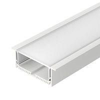 Профиль SL-LINIA88-F-2500 WHITE+OPAL L2500 с экраном алюм. Arlight 021373