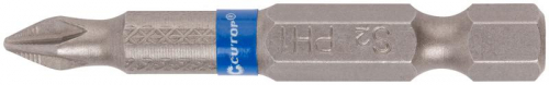 Набор стальных бит ПРОФИ/Profi PH1 50мм (уп.2шт) Cutop 83-342