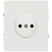 Розетка 1-м СП Arktik 16А IP20 250В без заземл. бел. матов. Эра Б0071680