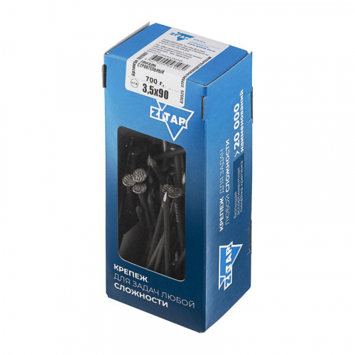 Гвоздь строительный 3.5х90 (уп.700г) Tech-Krep/Zitar 102007 фото 3