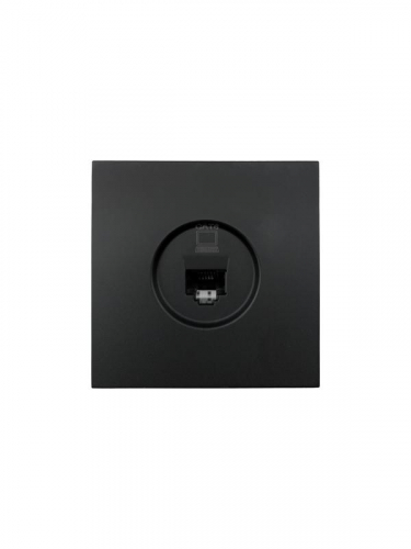 Розетка компьютерная 1-мест. СП ZIMA IP20 черн. бархат LEZARD 704-4288-140 фото 4