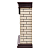 Портал Bricks 25 камень беж. шпон темн. дуб Firelight НС-1202848