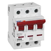 Выключатель нагрузки модульный 3п 100А OptiDin BM63PL-3100-УХЛ3 (ВМ63PL) КЭАЗ 328172