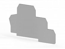 Сегмент концевой на клеммники 2-х ярусные PUK2T сер. NPP PUK2T Klemsan 450149