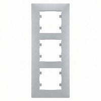 Рамка 2-м вертикальная Karea RIZZ сер. Makel 88065708
