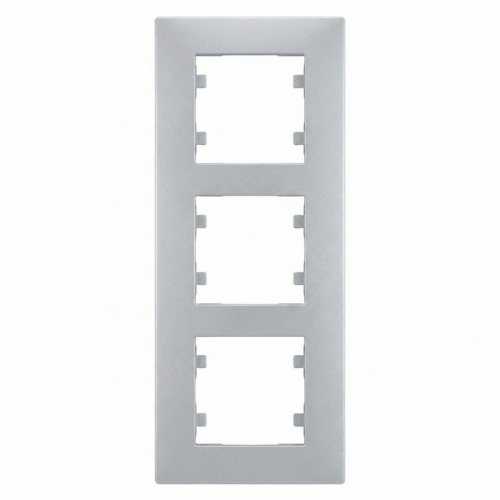 Рамка 2-м вертикальная Karea RIZZ сер. Makel 88065708