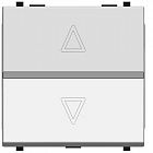 Механизм электрон. выкл. жалюзи 700ВА 2мод. Zenit бел. ABB 2CLA226120N1101