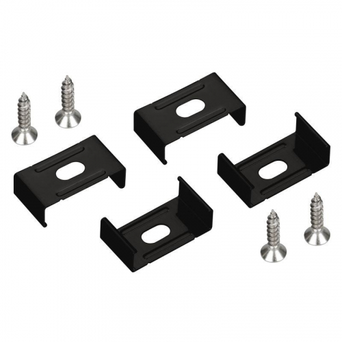 Держатель SL-SLIM20 BLACK комплект метал. Arlight 058732