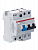 Выключатель автоматический дифференциального тока 2п C 20А 30мА тип AC 6кА DS202 4мод. ABB 2CSR252001R1204