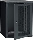 Шкаф LINEA W 18U 600х600мм перфорированная дверь RAL9005 ITK LWR5-18U66-PF