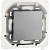 Переключатель 1-кл. Inspiria 10А IP44 250В 10AX механизм алюм. IEK 673672