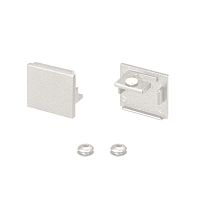 Заглушка SL-LINE-2522 WHITE глухая металл (комплект) Arlight 043120
