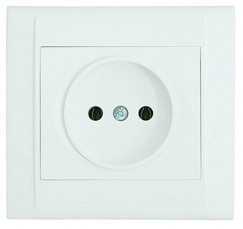 Розетка СП Defne 16А IP20 без заземл. бел. Makel 42001022
