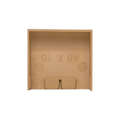 Заглушка 40х16 под свет. дерево Plast PROxima (уп.4шт) EKF ecl-40-16x4 фото 4