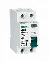Выключатель дифференциального тока 2P 40А 100мА тип AC 6кА УЗО-03 SchE 14218DEK
