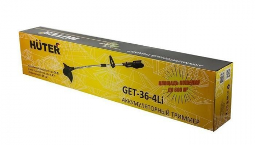 Триммер аккумуляторный GET-40-4Li HUTER 70/1/10 фото 6