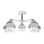 Светильник Jasper 60Вт E27х5 IP20 подвесной Freya FR5225PL-05W