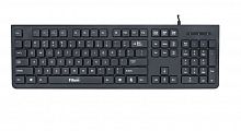 Клавиатура USB 104 кл., мембранная, черная, Windows XP/Vista/7/8/10, MacOS Filum FL-KB20-BK