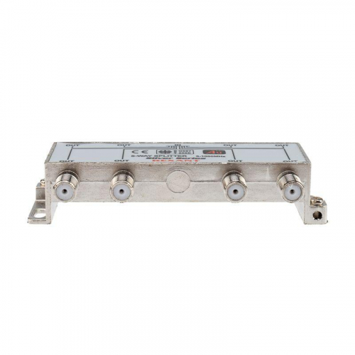 Делитель ТВх8 + 9шт F 5-1000 МГц (Silver) box(уп.5шт) Rexant 05-6105 фото 5