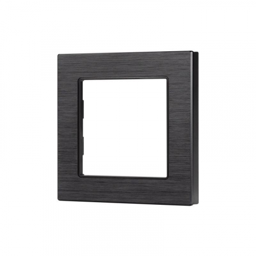 Рамка алюминиевая FRM-PRESTO-ALS-1-BK Arlight 043850