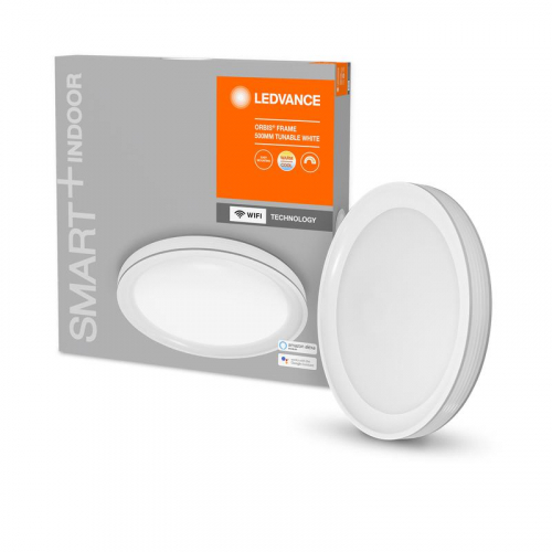 Светильник светодиодный SMART WIFI ORBIS FRAME RD 500 TW WT LEDVANCE 4058075486508 фото 4