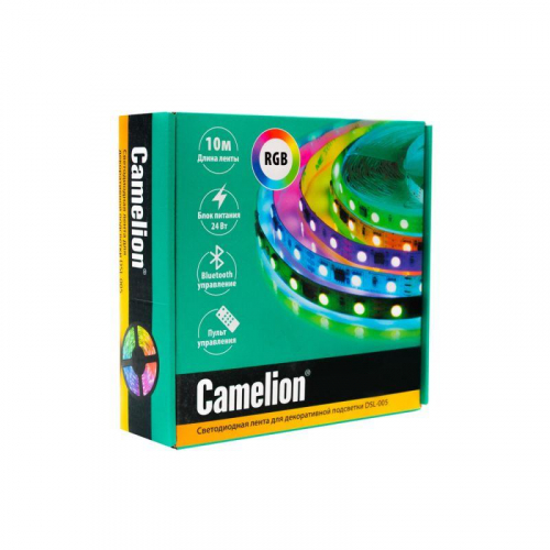 Лента светодиодная DSL-005 18LED/м RGB (уп.10м) Camelion 15683 фото 3