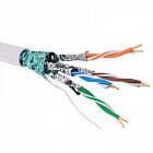 Кабель CAT 6 F/FTP нг(А)-HF бухта 305м бел. DKC RN6FFA01WH
