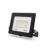 Прожектор светодиодный Elementary 30Вт IP65 6500К 2550лм PROMO G3 черн. GAUSS 613100330P