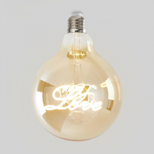 Лампа светодиодная Loft Led G125 4Вт 2500К E27 Voltega 8550 фото 8