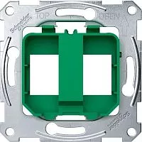 Опора Merten платы для модул. штепсел. разъема зел. SchE MTN4566-0004