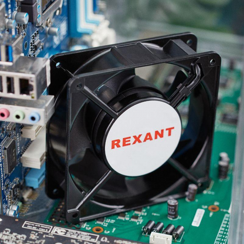 Вентилятор RQA 12038HST 220VAC Rexant 72-6121 фото 2