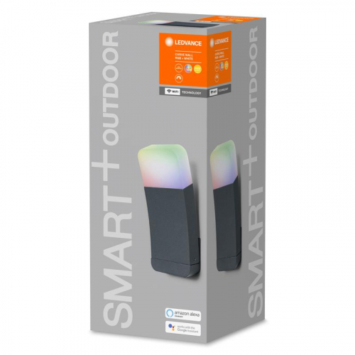 Светильник светодиодный SMART OUTD WIFI CURVE WALL RGBW DG LEDVANCE 4058075478336 фото 3