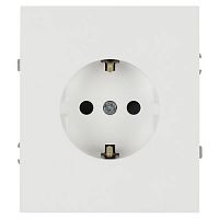 Розетка 1-м СП Arktik 16А IP20 250В с заземл. бел. Эра Б0070414