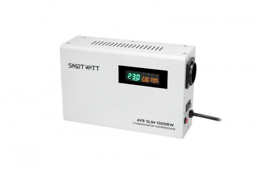 Стабилизатор напряжения настенный SMARTWATT AVR SLIM 1000RW 4512020310001