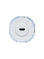 Розетка HDMI 1-м СП OSEN белая LEZARD 743-0288-203