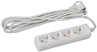 Удлинитель 4х3м с заземл. 16А IP20 U-4e-3m-3х1 ПВС 3х1 Эра Б0028374