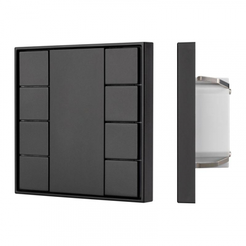 Панель KNX-223-8-BLACK (BUS) (IP20 пластик) INTELLIGENT ARLIGHT 028759