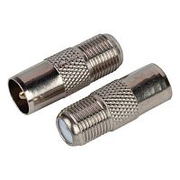 Переходник Simple RS-A01 гнездо F-штекер ЭРА Б0048288