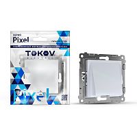 Вывод кабеля СП Pixel IP20 механизм перламутр. TOKOV ELECTRIC TKE-PX-CP-C04