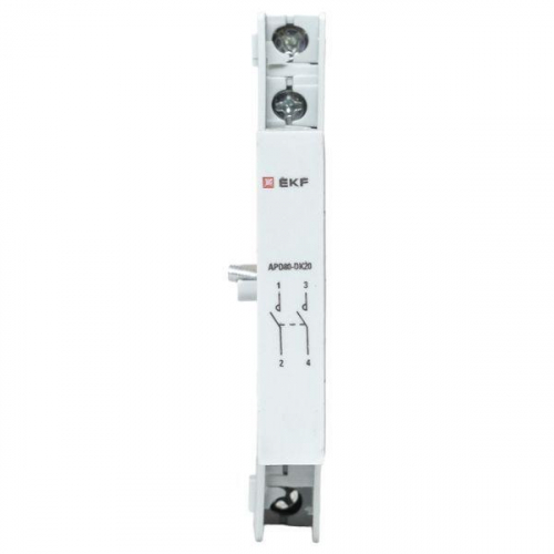 Контакт дополнительный АПД-80 ДК-20 2NO EKF apd3-dk20 фото 3