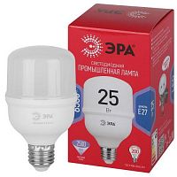 Лампа светодиодная высокомощная RED LINE LED POWER T70-25W-6500-E27 R 25Вт Т70 колокол 6500 К холод. бел. E27 2500лм Эра Б0063838